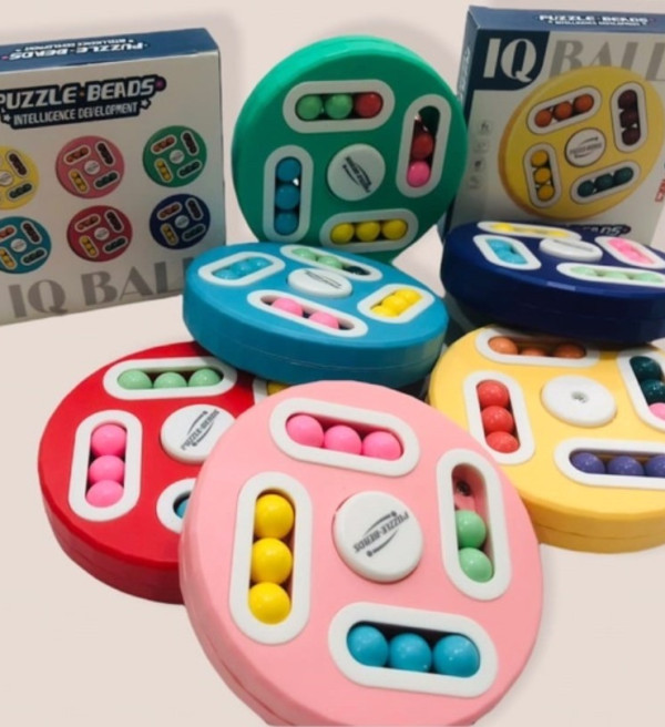 MAINAN ANAK EDUKASI IQ BALL PUZZLE BEADS